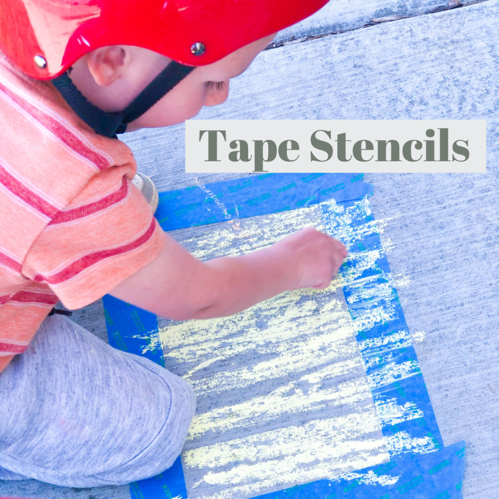 Painter's Tape Stencils 