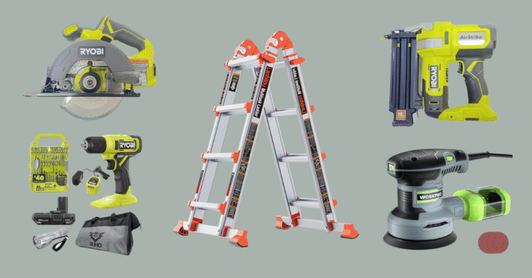 Beginner DIY Tools: Ladder, Circular Saw, and more