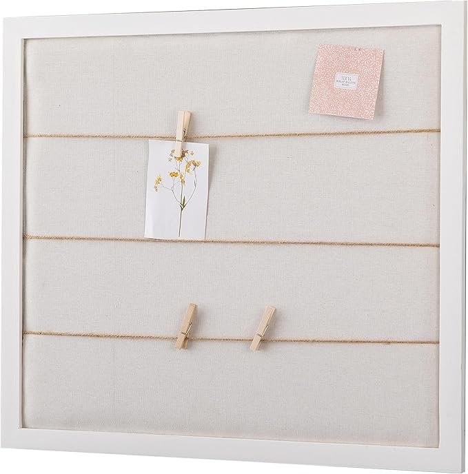 A memory board in the princess bedroom makeover.