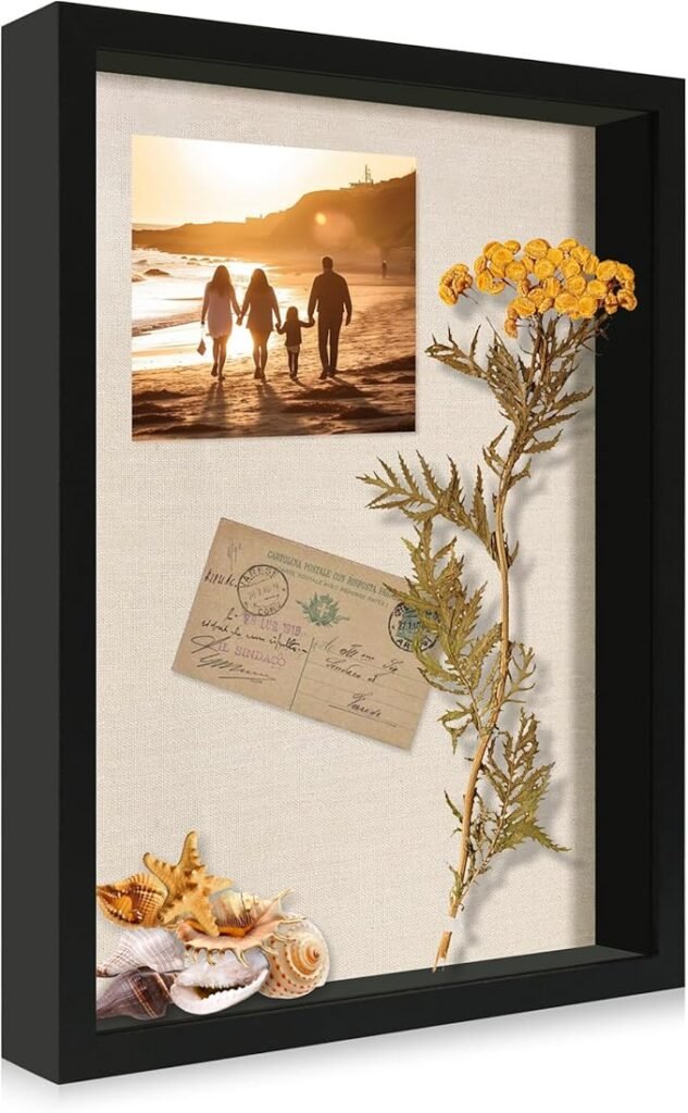 Shadow box decor for the closet