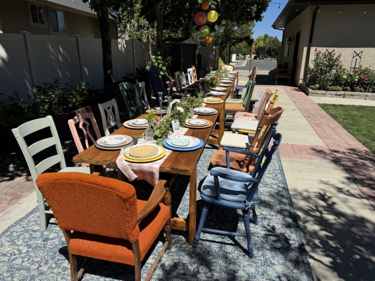 Simple Outdoor Table with Plans