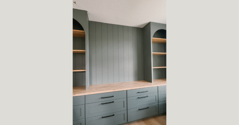 Custom built-in cabinets