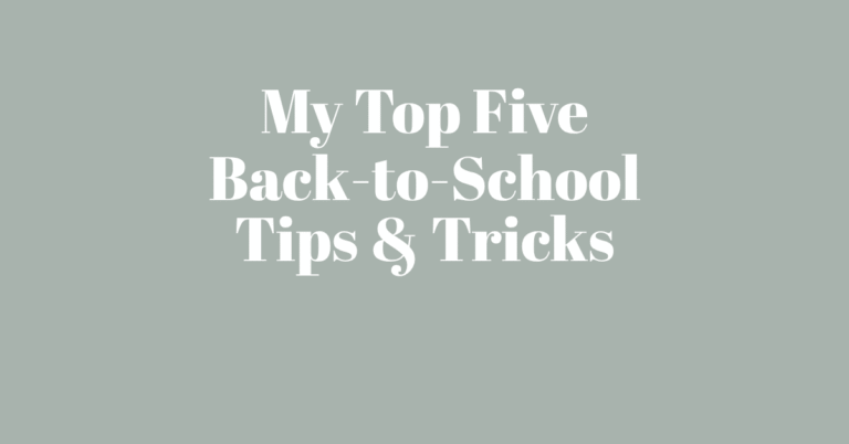 5 Back-to-School Tips for Structure, Sleep, and Sanity