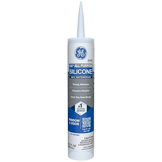 Waterproof exterior caulk