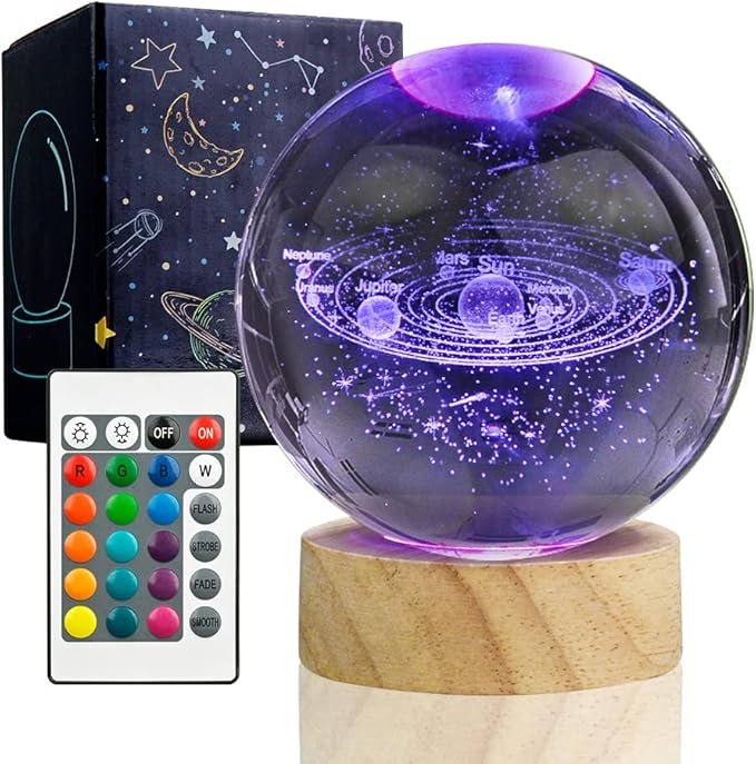 Space night light