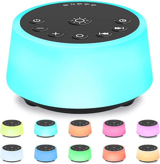 Kids night light and sound machine