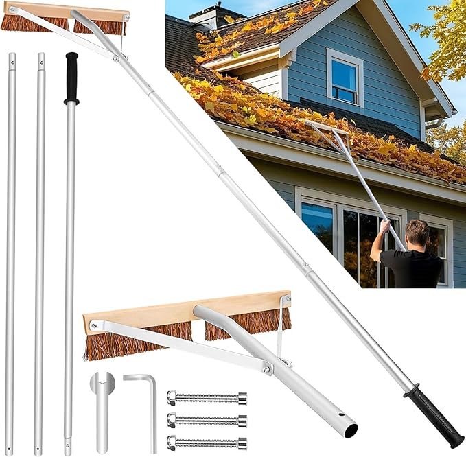 Cleaning the roof is part of the  summer home maintenance checklist