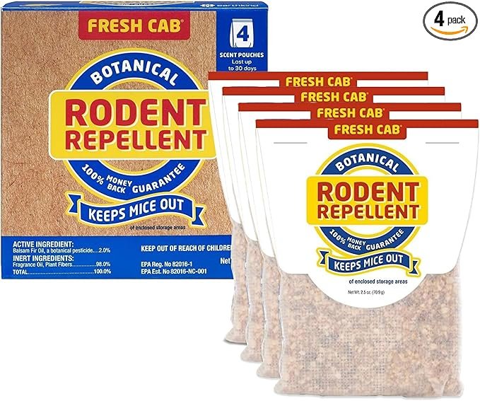 Kid safe rodent repellent, part of the summer home maintenance checklist