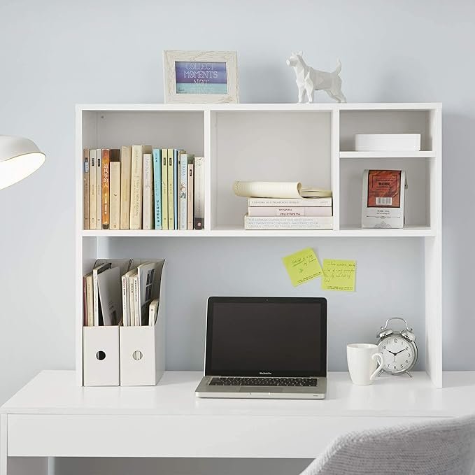 A desk bookshelf helps you stay organized
