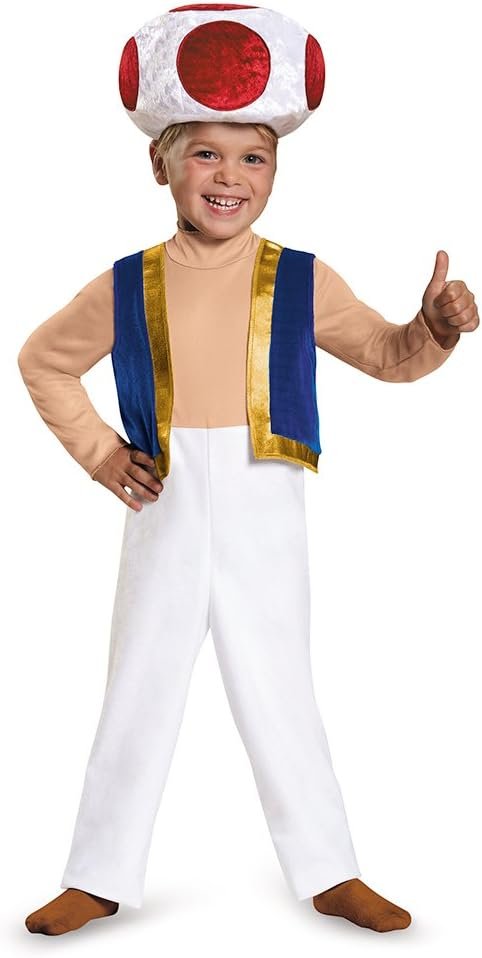 Toad Mario Kart family Halloween costume