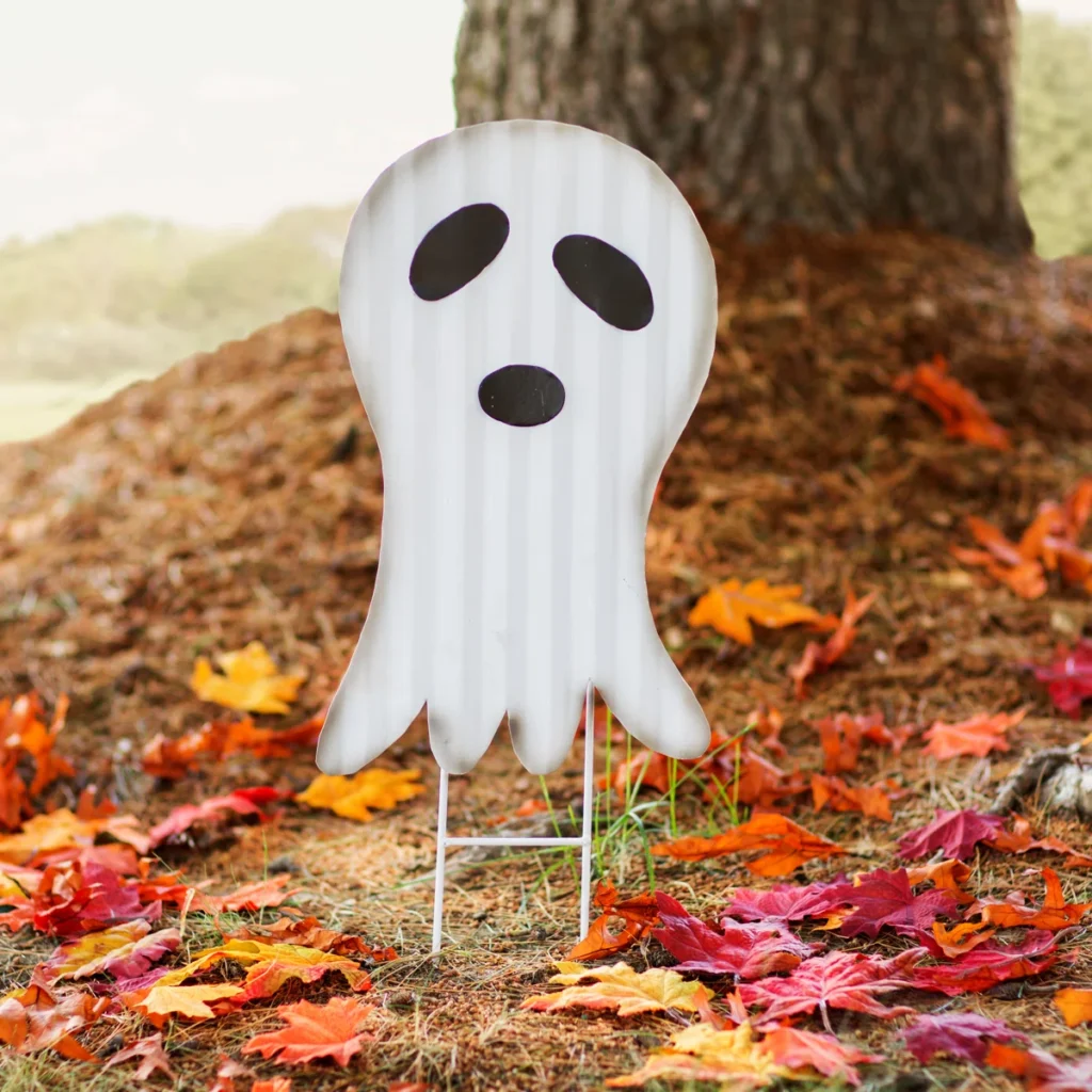 Ghost metal yard stake