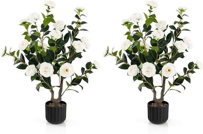 Artificial camellia tree
