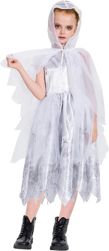 Girls' Ghost Dress Ghostbusters costume