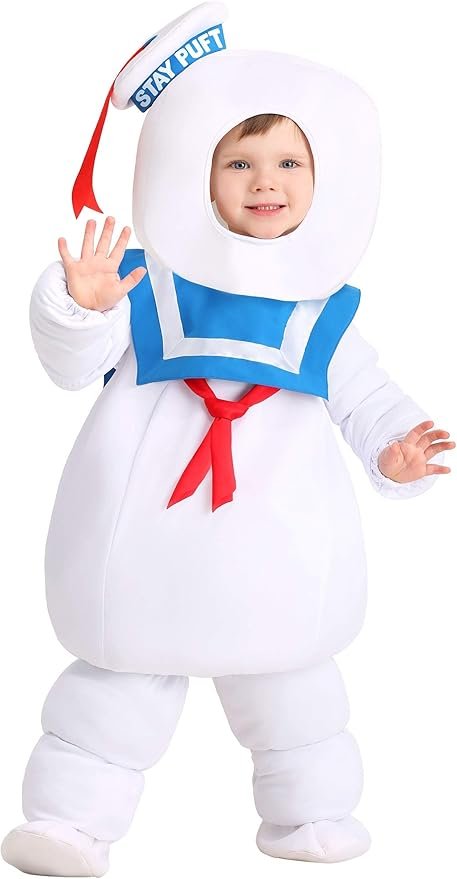 Toddler Marshmallow Man Ghostbusters costume