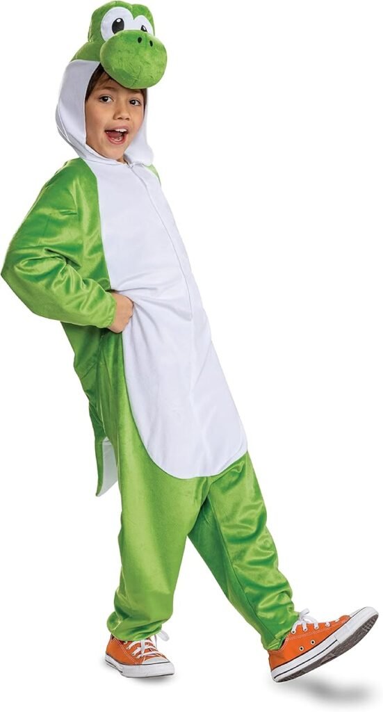Yoshi Mario Kart family Halloween costume