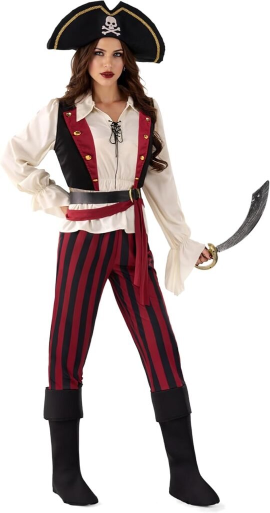 Women's pirate family Halloween costume