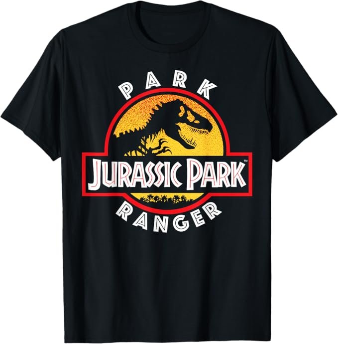 Jurassic Park ranger tee shirt