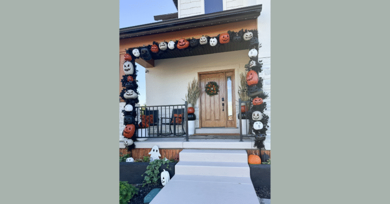 DIY Pumpkin Arch