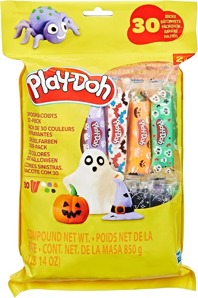 Halloween play-doh