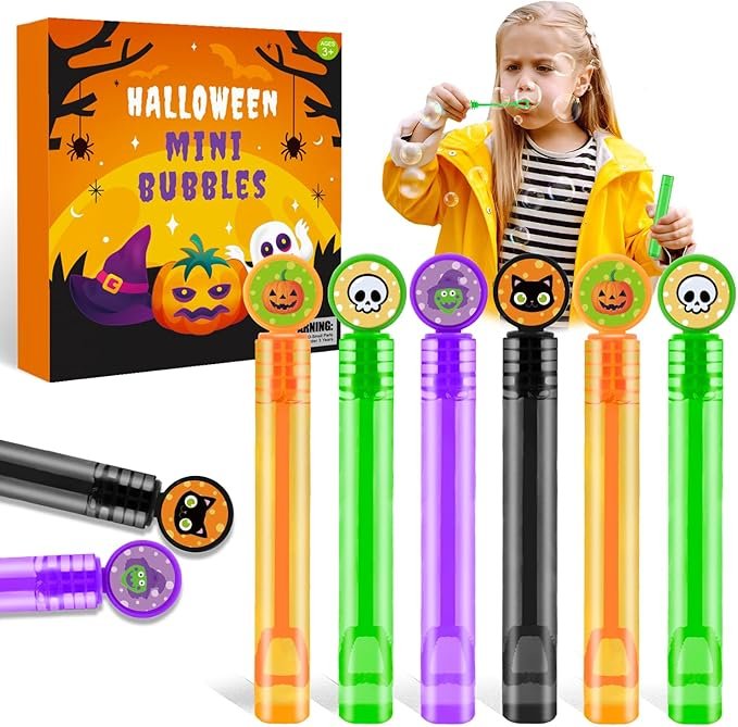 Halloween mini bubbles