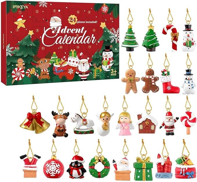 Mini ornaments to fill a DIY Advent Calendar