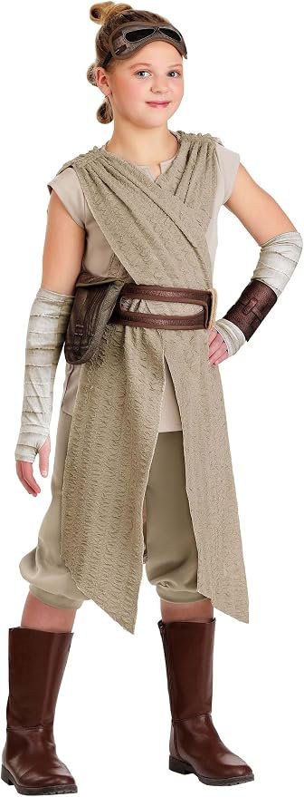 Girls' Rey Star Wars costume
