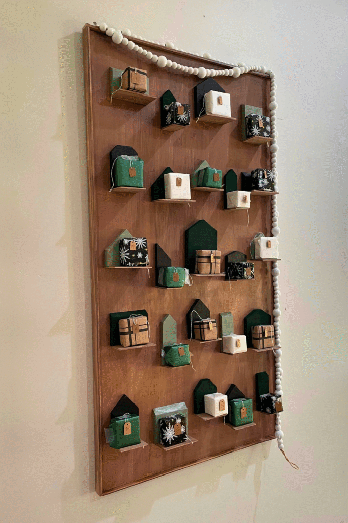 Wood DIY Advent Calendar