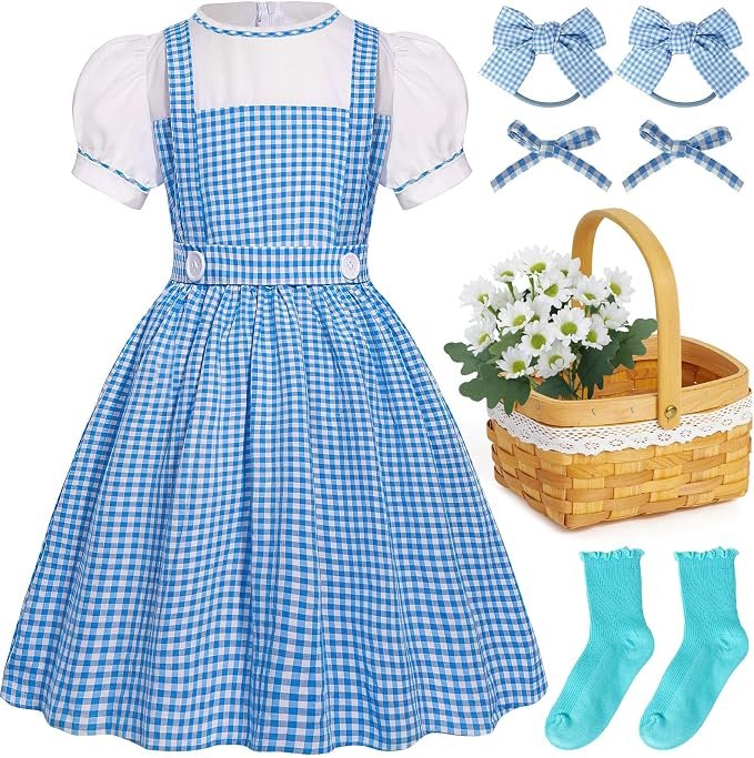 Girls' Dorothy Wizard of Oz Costume