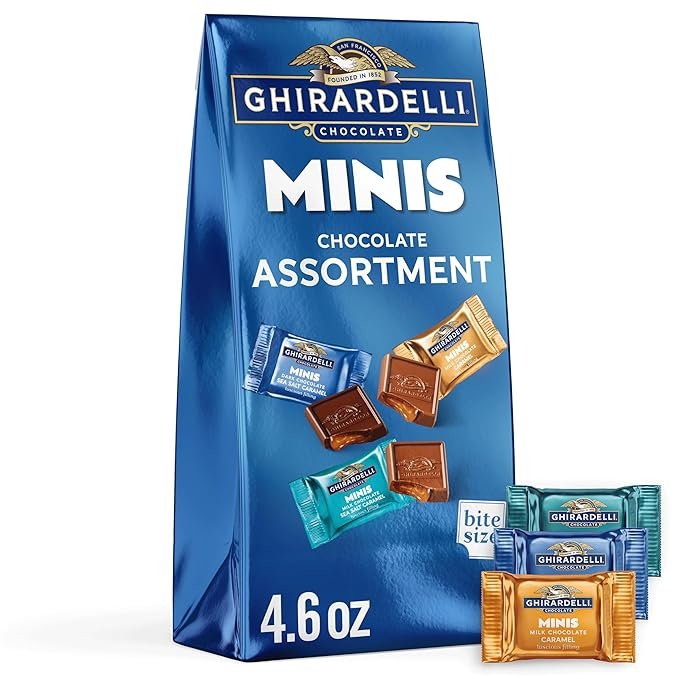 Mini Ghiradelli chocolates