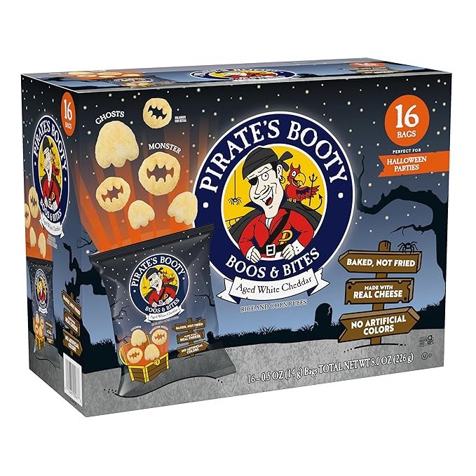 Dye-free Halloween treats: Pirate's Booty
