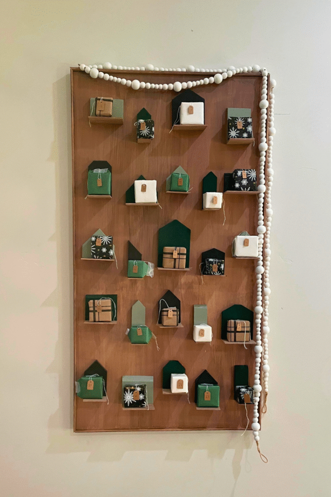 Wood DIY Advent Calendar