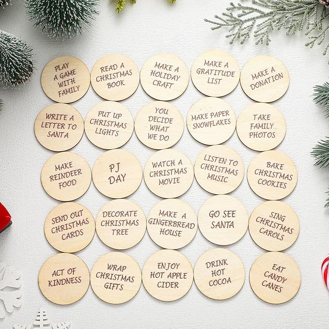 Holiday activities to fill a DIY Advent Calendar