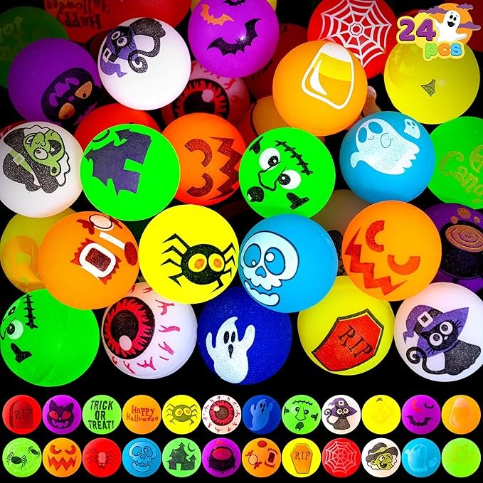 Halloween bouncy balls