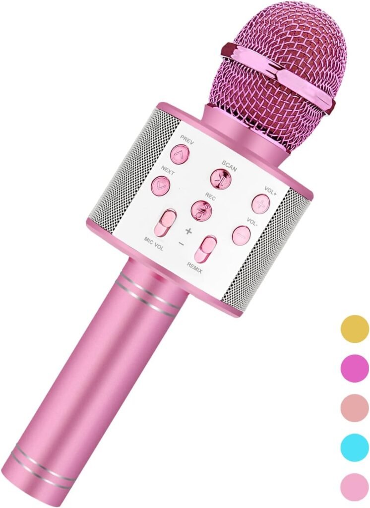 Bluetooth microphone for kids