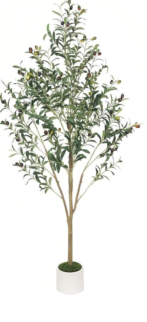 Faux olive tree