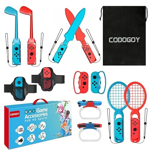 2025 gift guides idea: Nintendo switch accessories