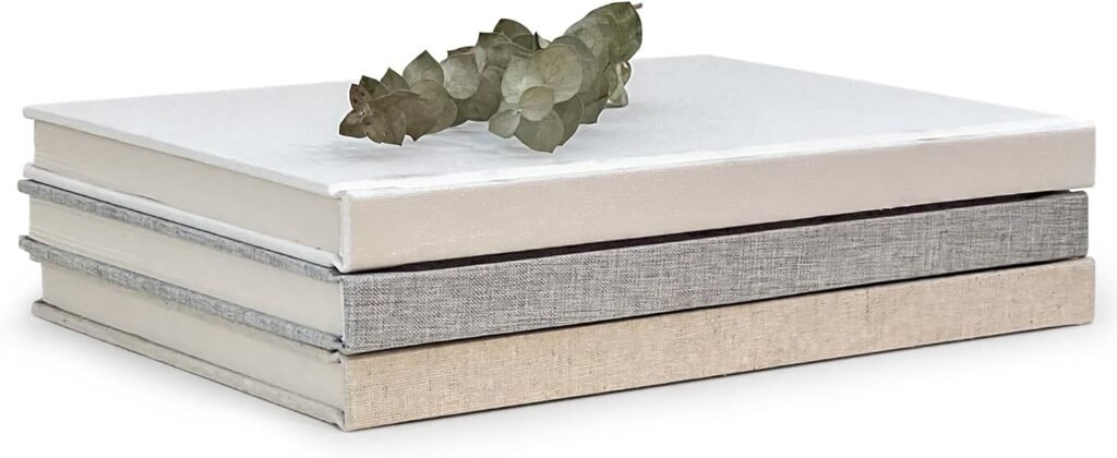 Decorative linen books