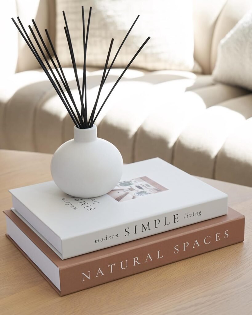 Home office decor ideas: decorative books