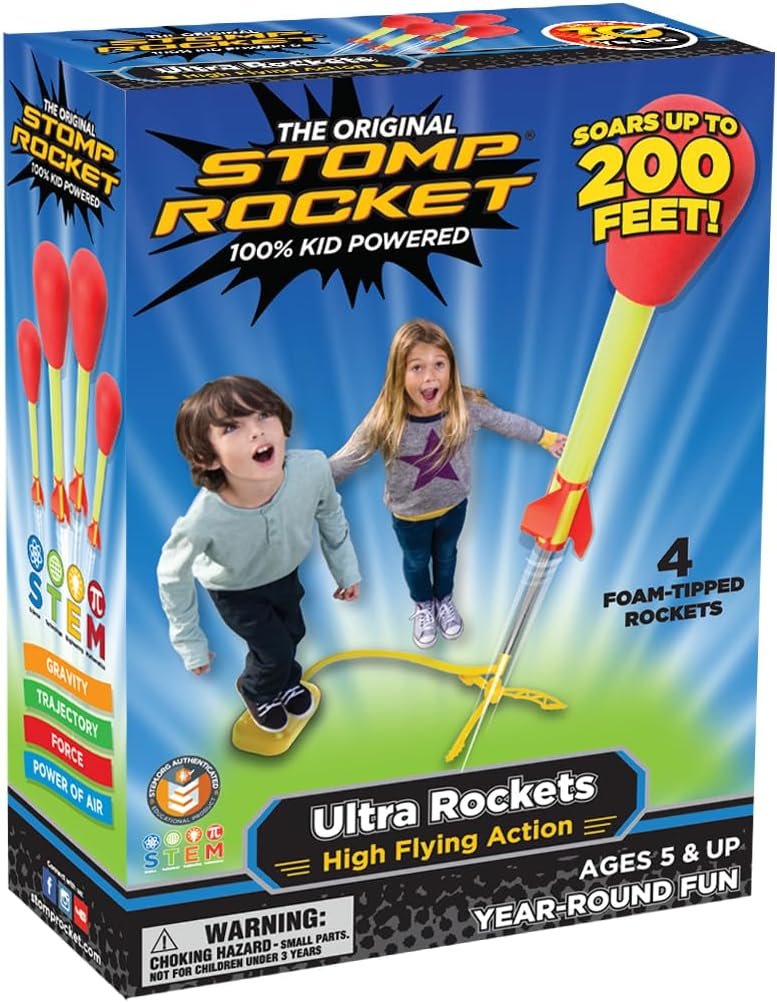 2025 gift guides idea: Stomp rocket game