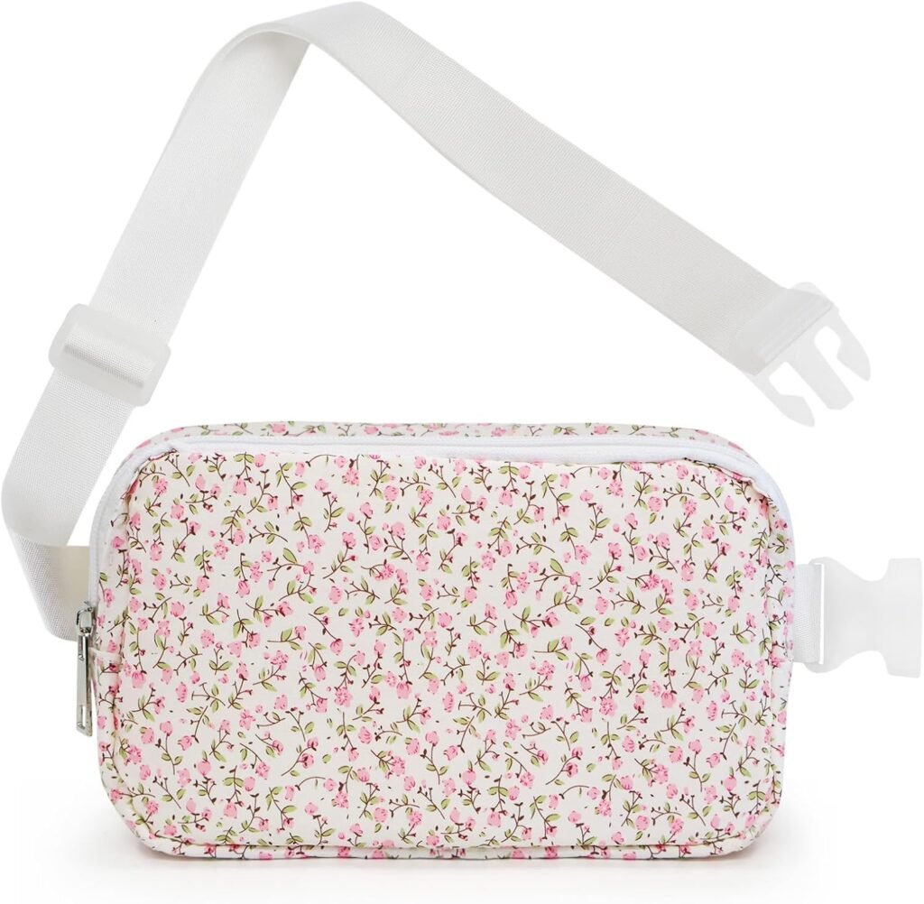 Floral fanny pack
