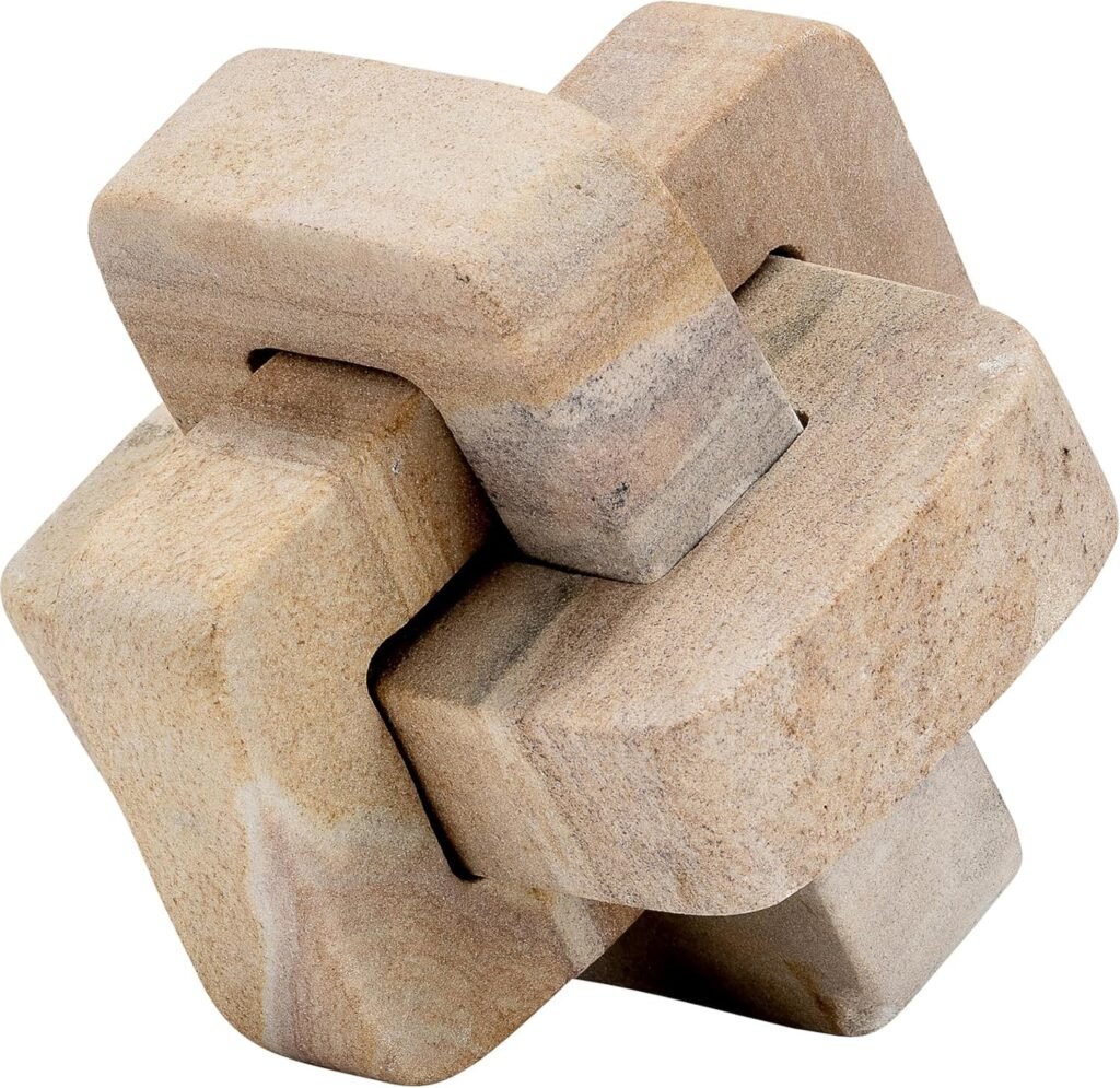 Decorative stone knot