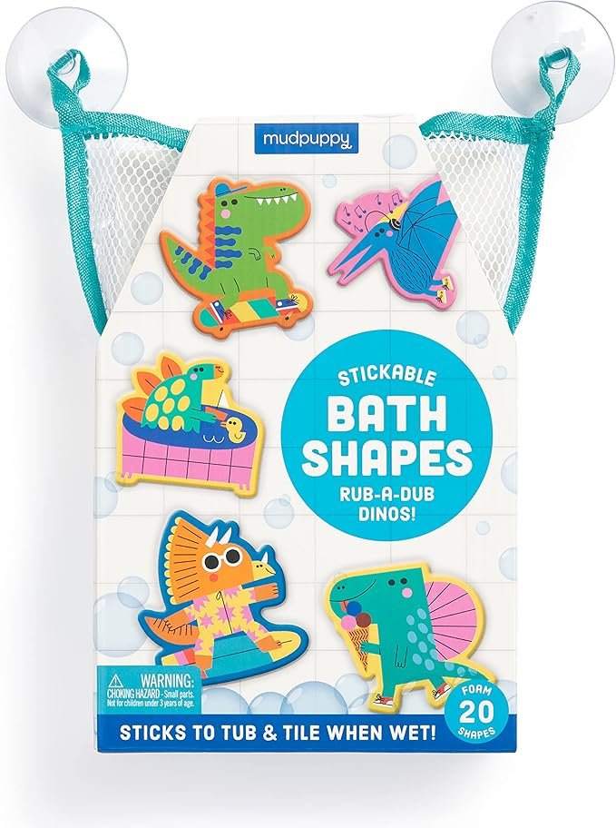 Dinosaur bath toys