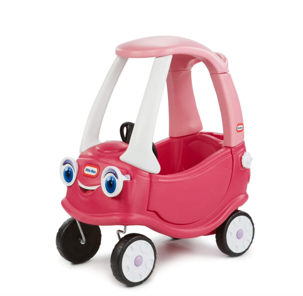 Pink cozy coupe