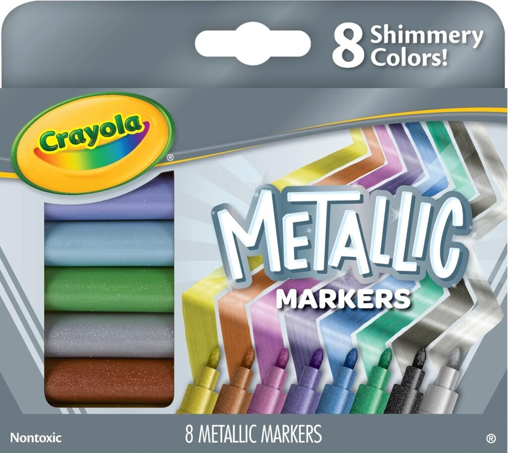 Crayola metallic markers