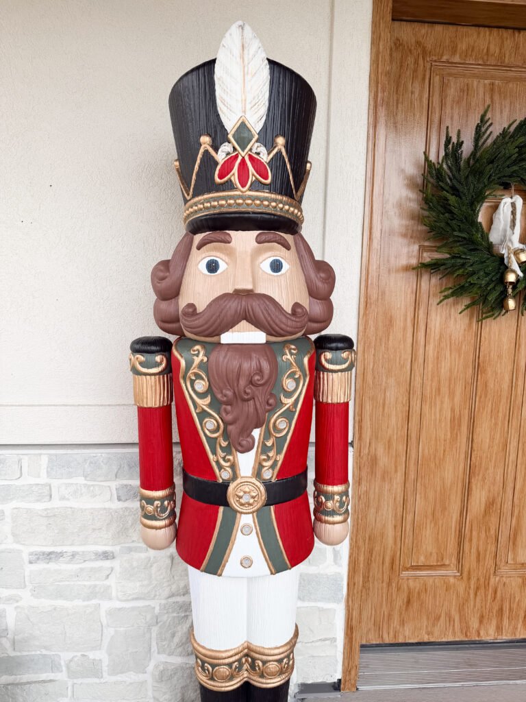 Life-size nutcrackers