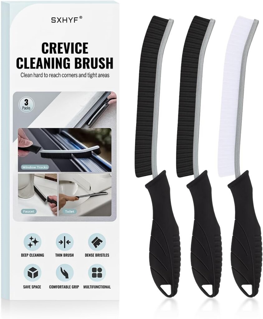Crevice cleaning brush