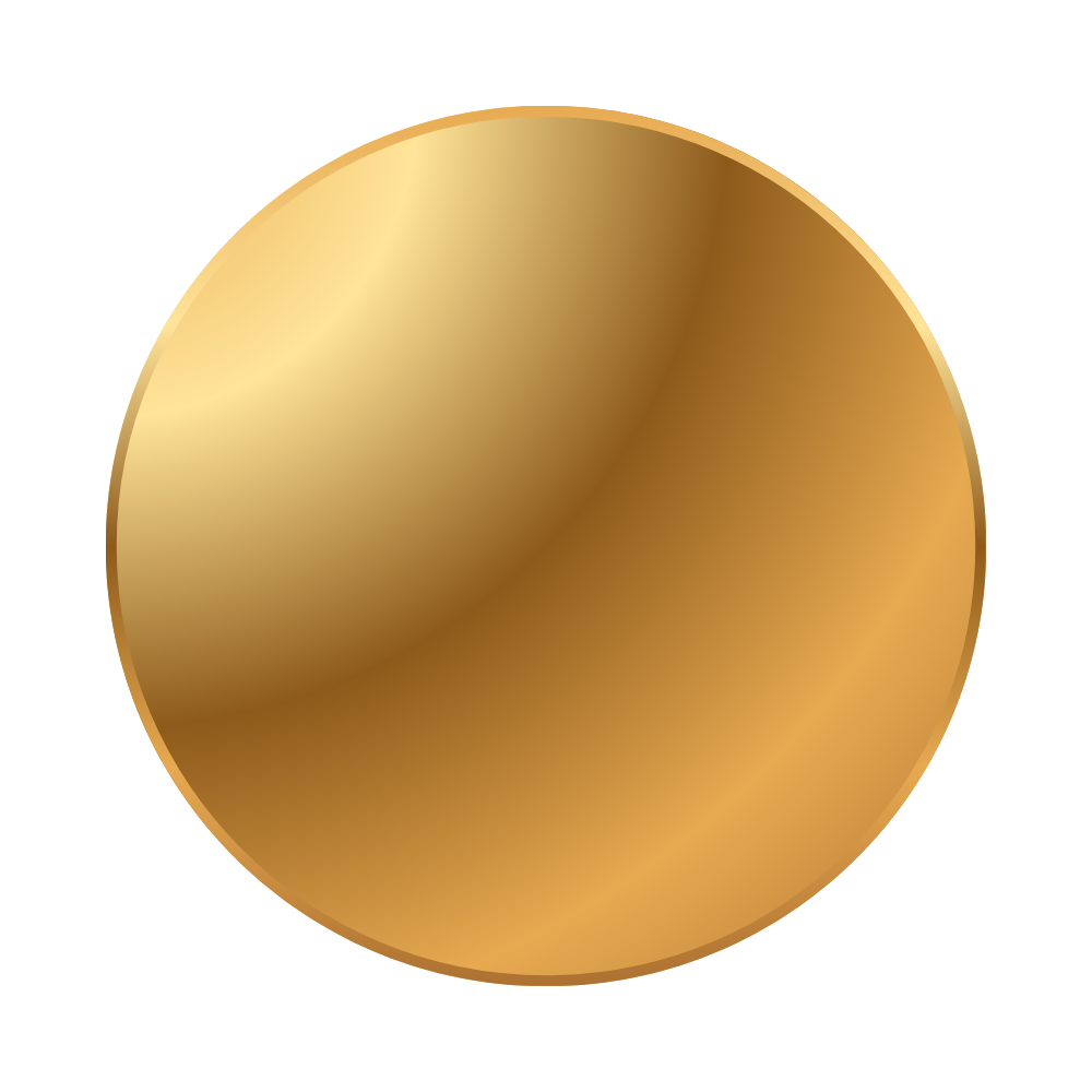 How to set a table: start with a large charger plate (this one is gold)