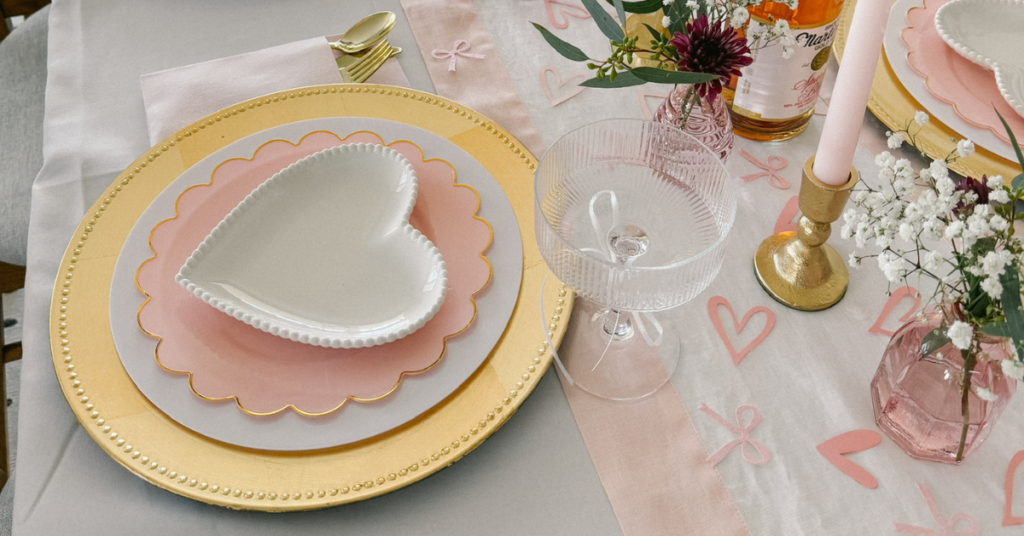 Valentine's Day Tablescape