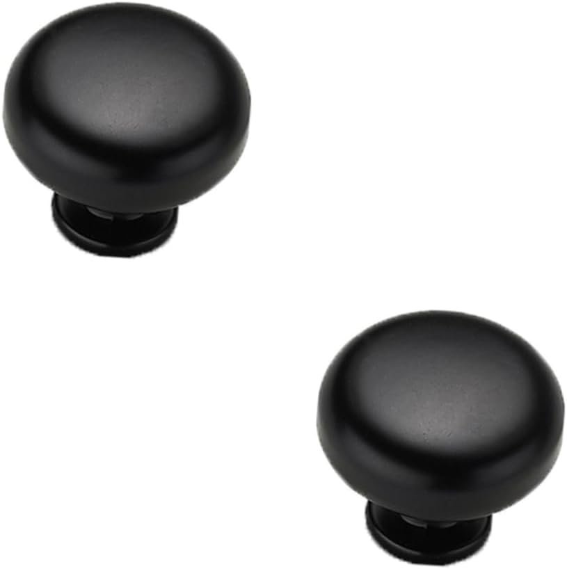 Simple black cabinet pull