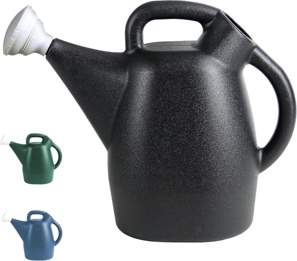 This 2-gallon black watering can will help ensure your cinder block planter ideas get all the hydration they need